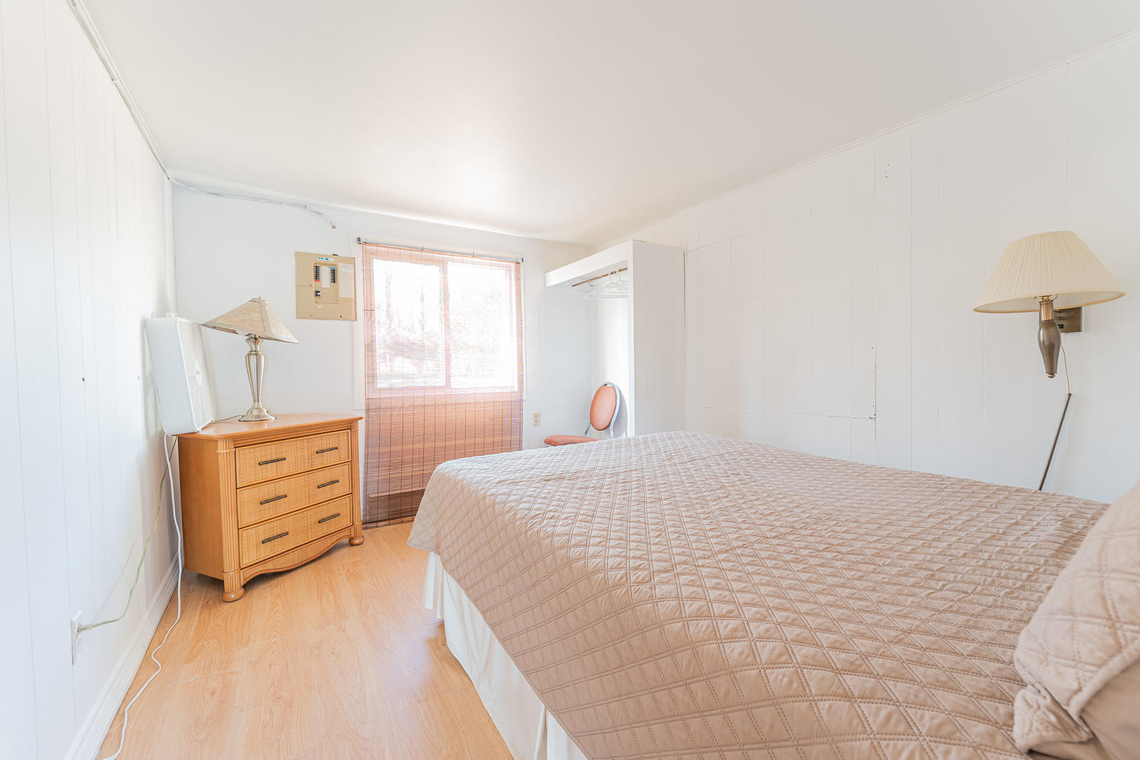 Deluxe two-bedroom cottage interior detail