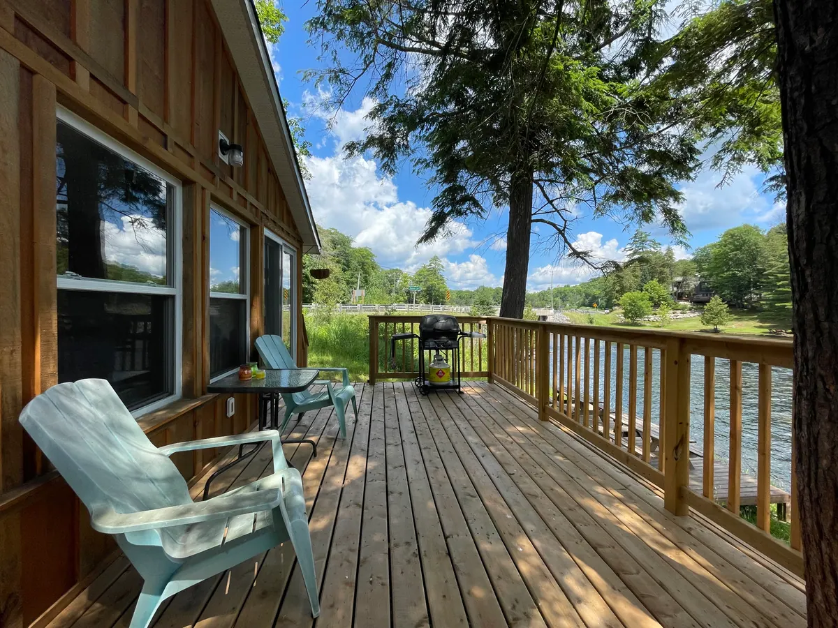 Natural forest setting at Twin Lakes Resort